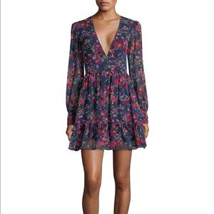 saloni floral pia dress